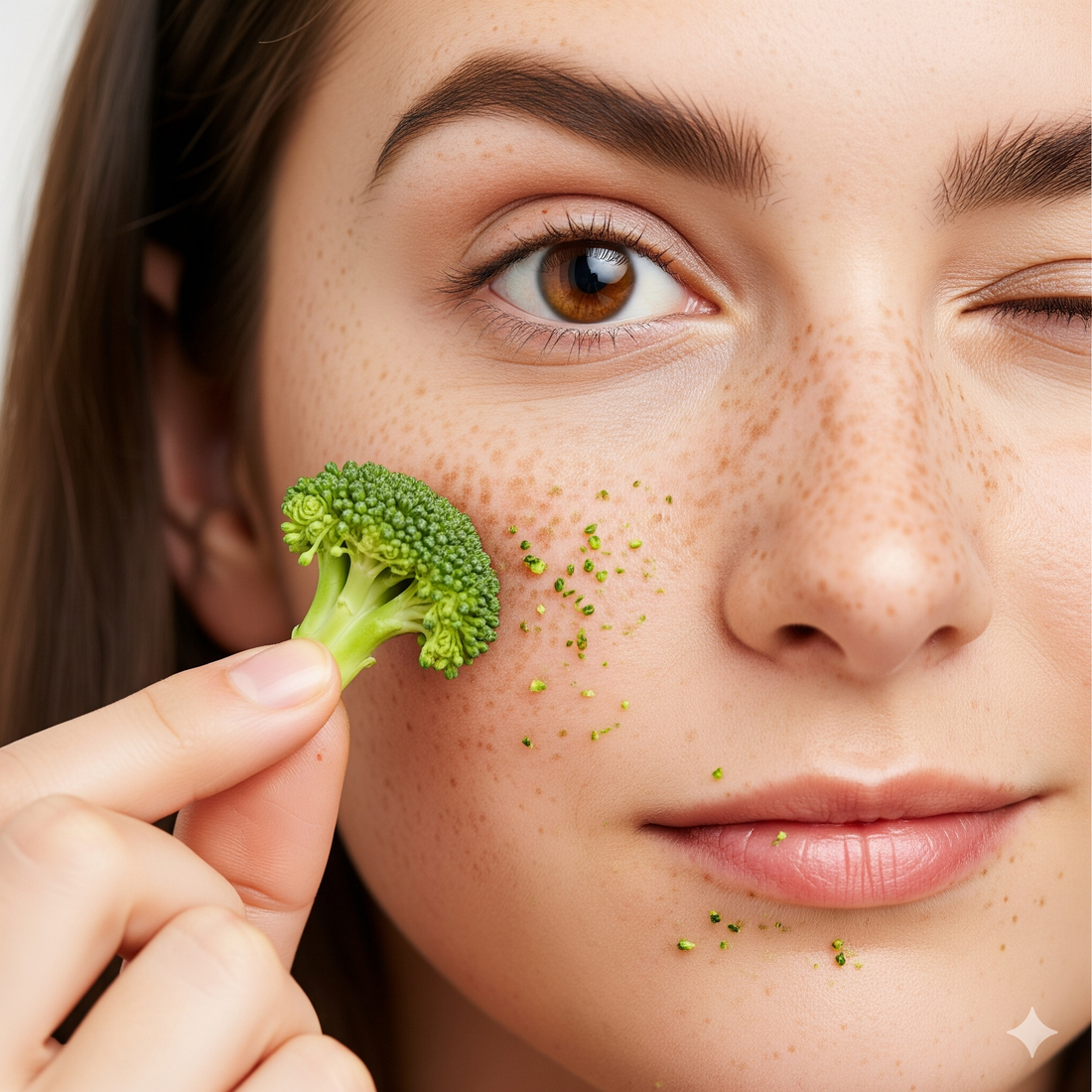 Sommersprossen-Hack mit Biss – Wenn Brokkoli zur Beauty-Waffe wird