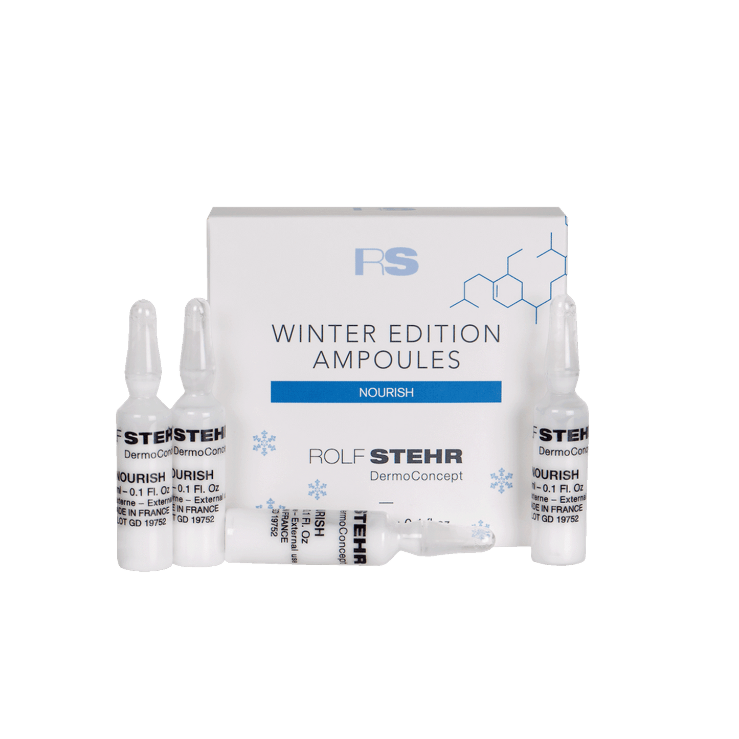 RS DermoConcept - Winter Edition - Ampoules Nourish (4 Stk. à 3ml)