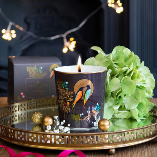 Sara Miller - Birds In Moon Geranium, Patchouli & Vetivert Candle